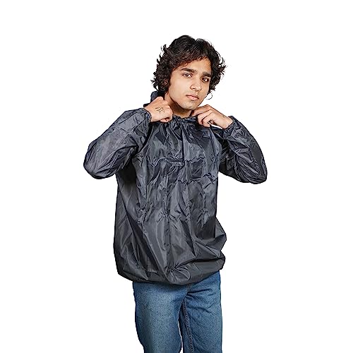 Plume Women's/Men's Waterpoof Transparent Pocket RainCoats/Hooded