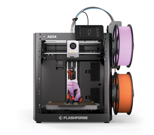 稼働少 3D Printer Flashforge Finder 3Dプリンター Amazon | FLASHFORGE Adventurer 5M 3Dプリンター、600mm/s高速