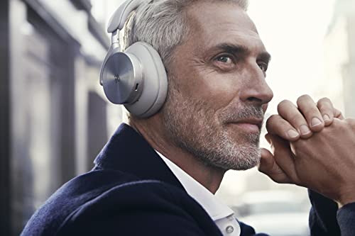 Image of Bang & Olufsen Beoplay H95 3rd Gen Wireless Bluetooth Over-Ear Headphones - Active Noise Cancellation, Transparency Mode, Voice Assistant Button with mic (Grey Mist), Black