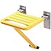 Krzesło Prysznicowe, Universal Adjustable Ścienny Składany Heavy Duty Prysznic Stolec Non-slip Bezpieczeństwa, Dla Dorosłych I Dla Osób