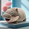 Acgtrick Cute Moo Deng Plush Soft Deng Pygmy Hippo Plushie Toy Stuffed Animal Pillow Christmas Birthday Gift for Boys Girls Kids Adults 9 inch #1