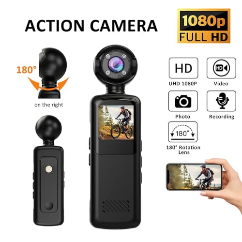 Vikye Cámara de Acción WiFi 1080P con Visión Nocturna miniatura 7