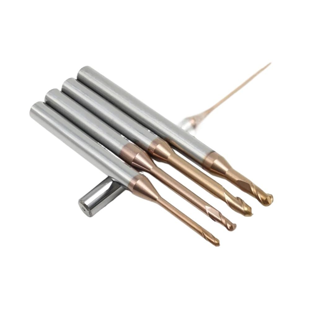 HRC60 Tiefrillen-Schaftfräser, Hartmetall-Schaftfräser, Wolfram-Fräswerkzeuge, Fräserfräsen(R0.3X4DX50L-L6)