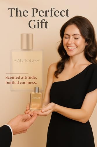 Image of EAUROUGE White Oud Unisex | Long Lasting Perfume | EDP 50 ml | Perfect Father's Day Gift for Dad | Oud, Citrus, Spicy Premium Fragrance Perfume | Great for Everyday Use