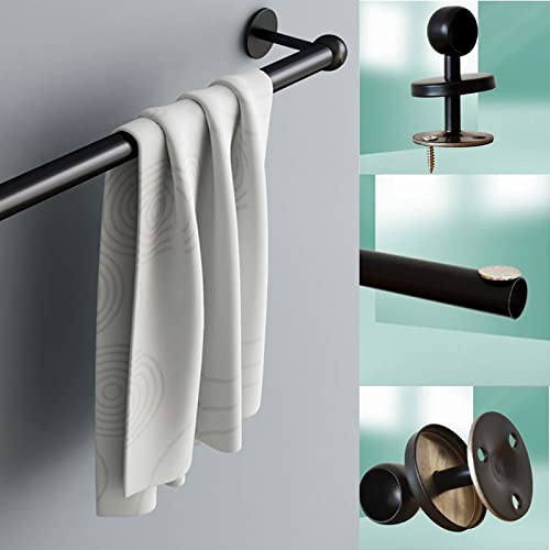 Toallero de pared inoxidable mate regulable de 20 cm a 150 cm 4