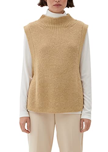 s.Oliver BLACK LABEL Women's 2118803 Strickpullunder, Braun, M Cover