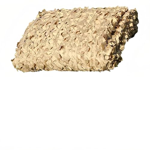 Malla De Camuflaje Exterior, Red De Camuflaje Militar Reforzada, Tela De Sombra, 4×4.0m 5×5m 8 * 8m, For Acampar Cazar Cubierta Decorativa For Coche(6x6m/19.6x19.6ft)
