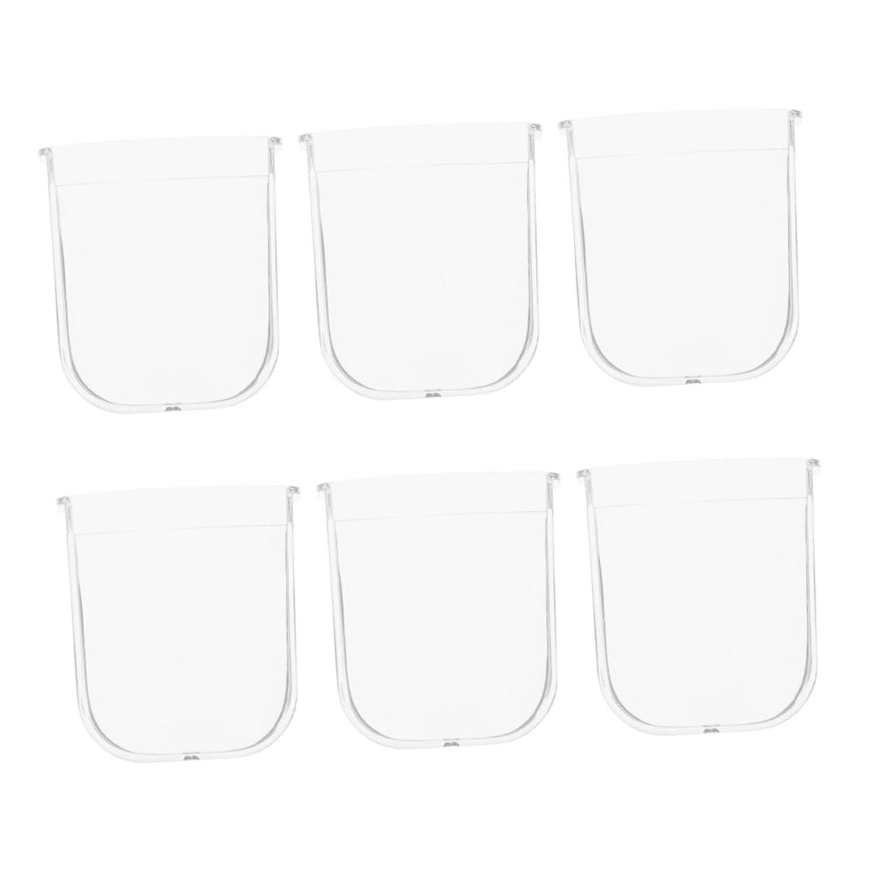 SEWACC 6pcs Condensation Collector Cup Replacement Water Storage Cups for Electric Pressure Cookers Easy to Clean Durable Design Prevents Water Splashes During Cooking