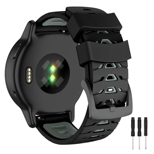 Bracelet en silicone souple pour Garmin Active 5 et Venu SQ2