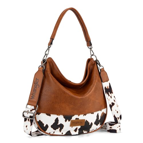 Image of Wrangler Hobo Bags Crossbody Bag for Women Shoulder Purse Handbags with Adjustable Strap