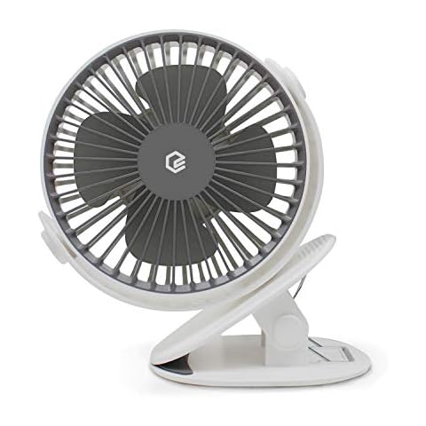 GPEL Portable Clip-on Fan with 360 Rotation Cover