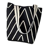 [Nestkanina] トートバッグ おしゃれ トート バッグ バケットバッグ レディース ショルダーバッグ かわいい ワンショルダー トートバック ショルダー 肩掛け かばん 軽量 秋 冬 BG025 (ブラック)