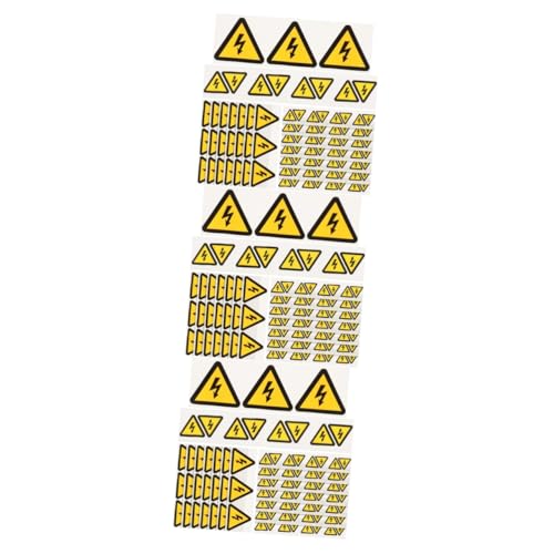 Étiquettes danger électrique iplusmile haute tension 90 pièces autocollantes