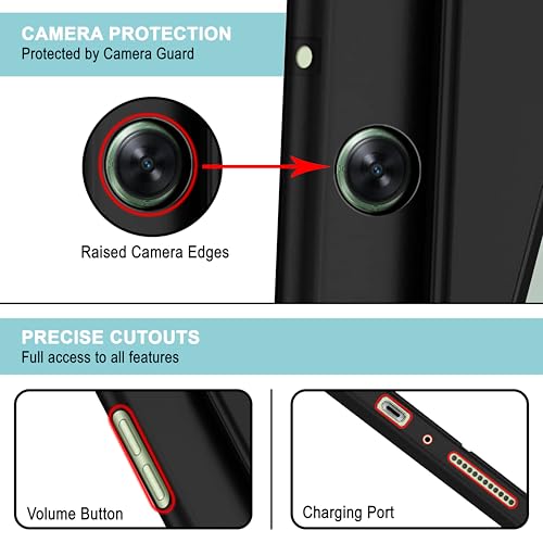 Image of CEDO Tri-Fold for OnePlus Pad Go (11.35 in) Smart Case Flip Cover with Multi Viewing Angles Stand | Leather Finish | Heat Dissipation | TPU Backcover (Black)