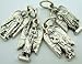 Needzo Religious Gifts Silver Tone Set of The 4 Archangels of God Pendants, 13/16 Inch