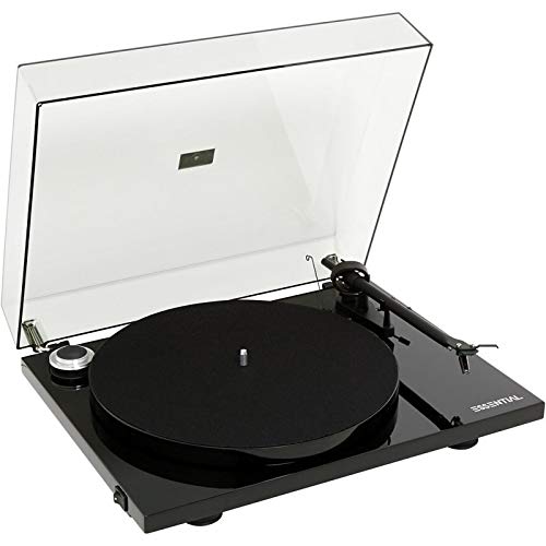 Project Essential III Digital OM10e Noir laqué Platine Vinyle