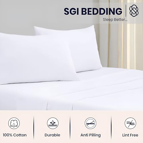 SGI King Sheet Set White thumbnail 3