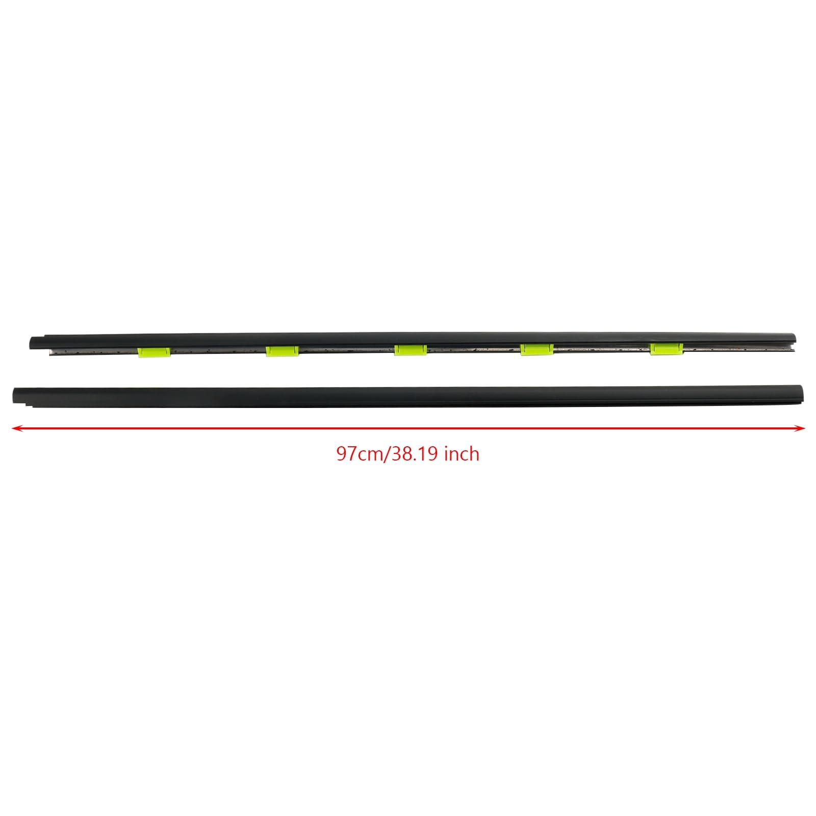 L+R Door Window Weather Molding 72410-S03-003 Apto para Honda Civic EK 1996-2000