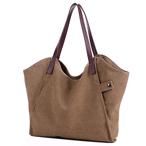 Bolsos de Mujer, Bolso Bandolera Bolso Lona Bolso de Hombro Bolso Tote Bolso Shopper de Bolsos de Hombro para Mujer Bolsa de Lona de Las Mujeres