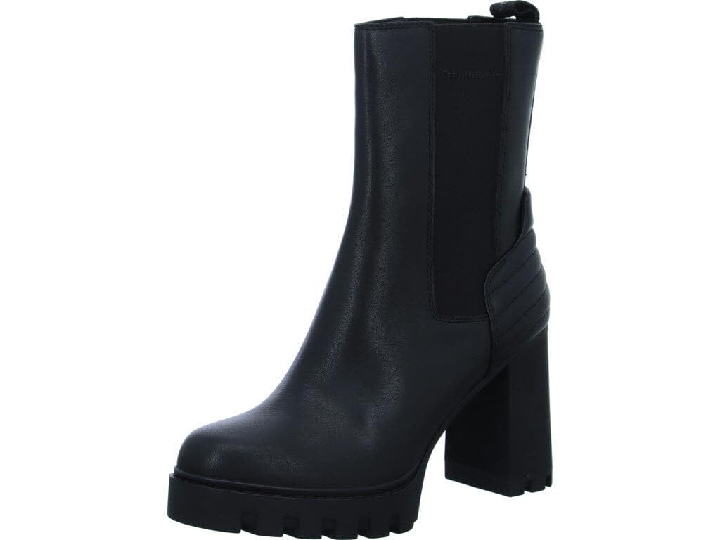 Calvin Klein Jeans Women's Shoes, Female,, Chelsea Ankle Boots Black Size 4 Uk