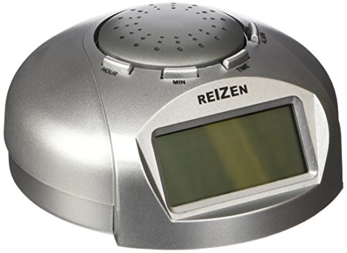 Reizen Big LCD Display Talking Alarm Clock