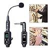 Wireless UHF Sax Microphone System with 16 Selectable Channels for Stable Audio Transmission and Low Latency Performance Suitable for Musicians (One to one) #2