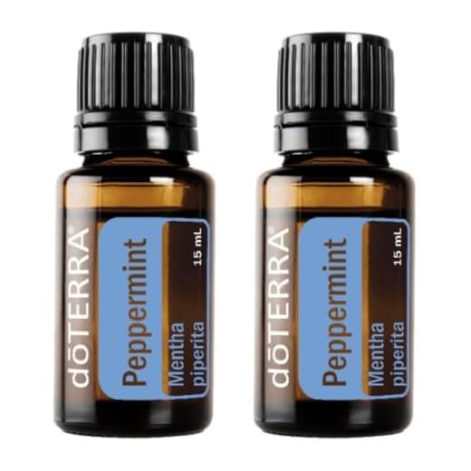 doTERRA Peppermint Essential Oil, 2 Pack