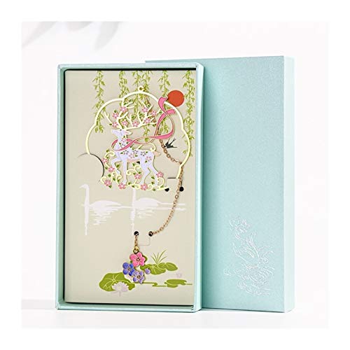 Signets bookmarks en métal avec pendentif de livre, fournitures créatives de bureau et école
