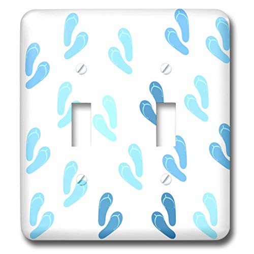 Interrupteur à bascule premium bleu aqua 3dRose LSP_47720_2 aux finitions soignées