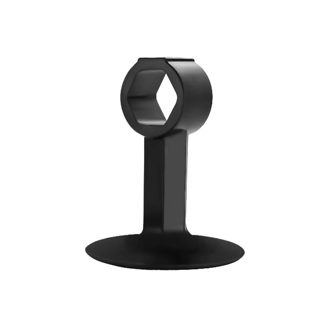 TIANSHENGQI Handle Door Stopper Silicone Mute Handle Buffer Pad Non-Punch O-Shaped Anti-Collision Protected Pad Wall Protector Accessories(A)