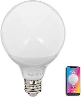 KOZII Xanlite, Ke1500Brvbcct, Ampoule Connectée, SMD E27 1521 Lumens G95, Éclairage Intelligent Blancs et Couleurs,…