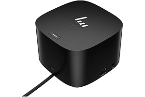 HP Thunderbolt Dock 120W G4 (4J0A2AA): A Mighty Thunderbolt Port Replicator