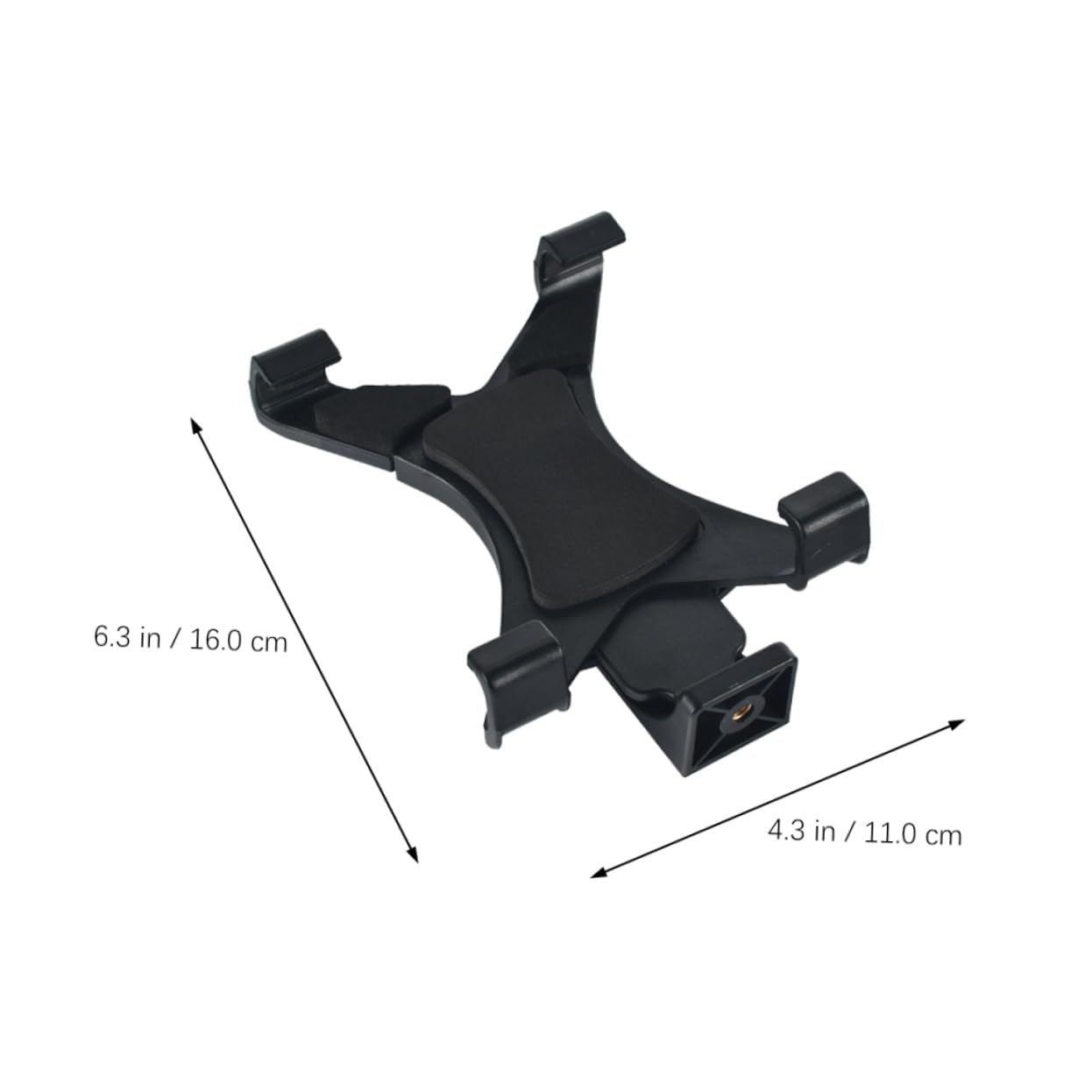 Happyyami Professional Fixation Clamp for Tablets Car Headrest Holder Easy Adjustment