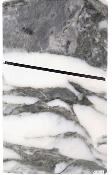 Skinit Decal Gaming Skin Compatible with PS5 Slim Digital Edition Console - Grey Marbling Design