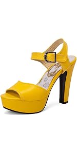 Amazon.com: Gicoiz Bride Elegant Peep Toe High Heel Platform
