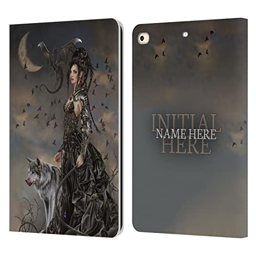 Étui portefeuille en cuir iPad 9.7 Nene Thomas : protection gothique élégante personnalisable