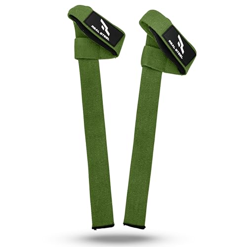 Real Steel Lifting Wrist Straps for Weightlifting - 24