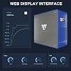 Lottery Miner LV07 Bitcoins Miner 1000GH/S 2.4GWifi SHA-256 25W Crypto Miner with BM1366 Asic Chip Low Noise BTC Miner for Home Use Support Multiple Modes and cryptocurrencies