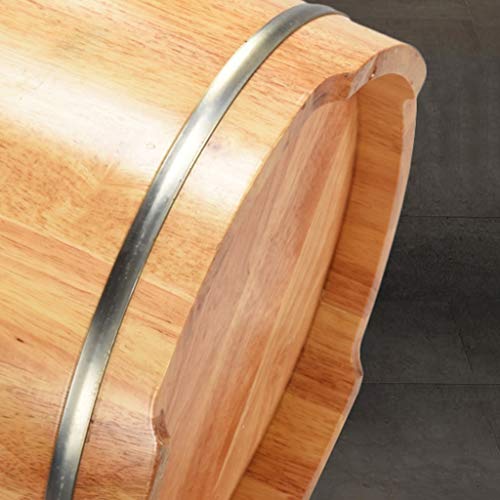 Barril para baño de pies en madera sólida para pedicure miniatura 6