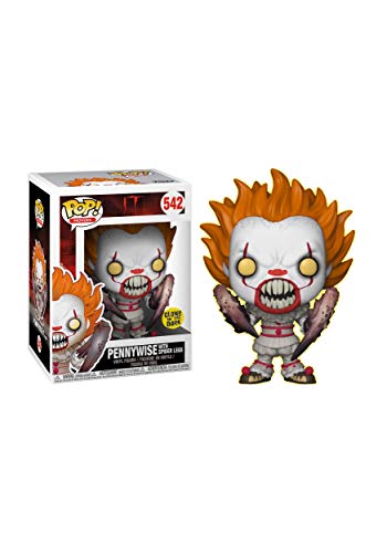 Funko Figurina 542 It Pop Vinyl Pennywise W/Spider Legs, GITD, 9 cm, Multicolor, FU12ZZ38774