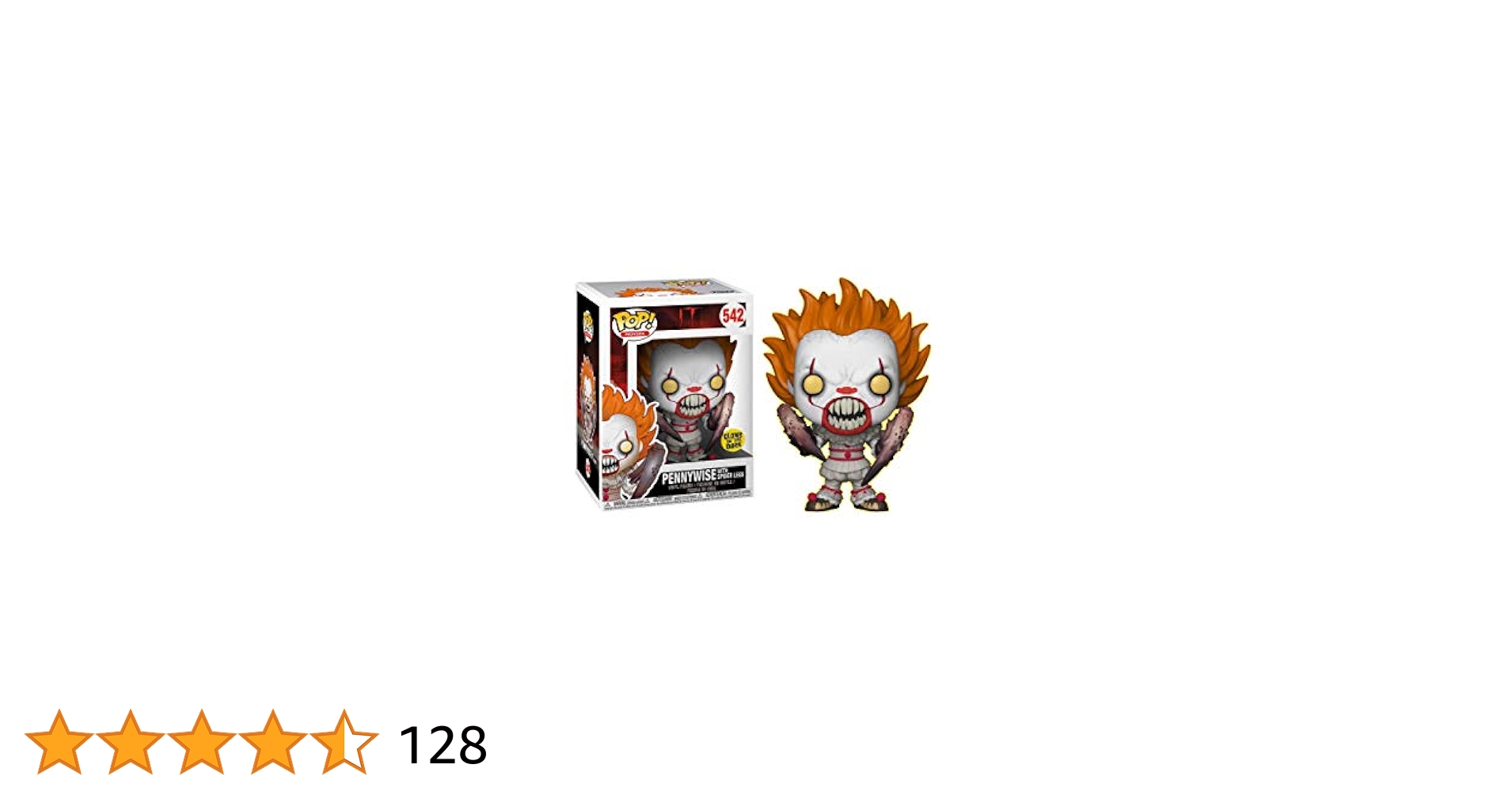 (未使用･未開封品)　Funko - Figurine It Movie 2017 - Pennywise With Spider Legs Pop 10cm - 0889698295260 6k88evb Pop! Pennywise with Spider Legs | Funko