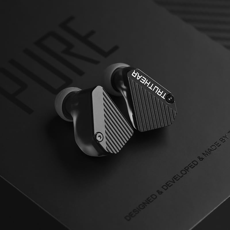 TRUTHEAR Pure 1DD+3BA Hybird In-Ear-Kopfhörer, kabelgebunden, 3,5-mm-Stecker, 0,78 mm, 2-Pin-Kopfhörer