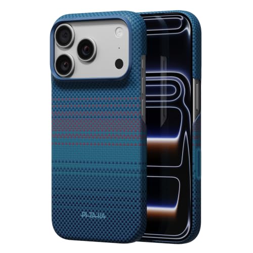 Image of pitaka for iPhone Pro Case 6.3 inch with Caseless Feeling, Midnight