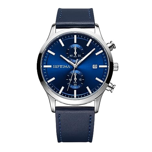 Montre à cadran multifonction homme 43mm SEPTIMA Urban chic