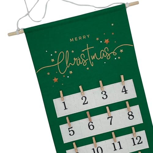 Advent Calendar Photo Board for Christmas Countdown