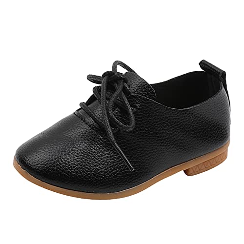 Boys Girls Dress Shoes Kids School Uniform Formal Casual Oxfords for Toddler Little Kid Wedding Church Dress Shoes