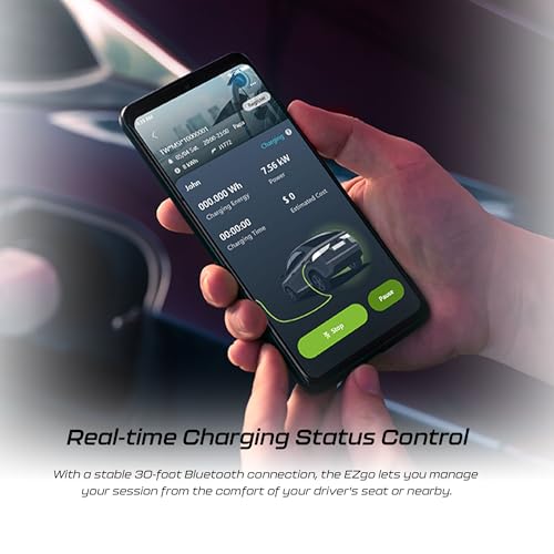 MSI EZgo Type1 (J1772), 40A/9.6Kw, Level 1/2 Portable Charger with NEMA 5-15&NEMA 14-50 Plug, White - image 7