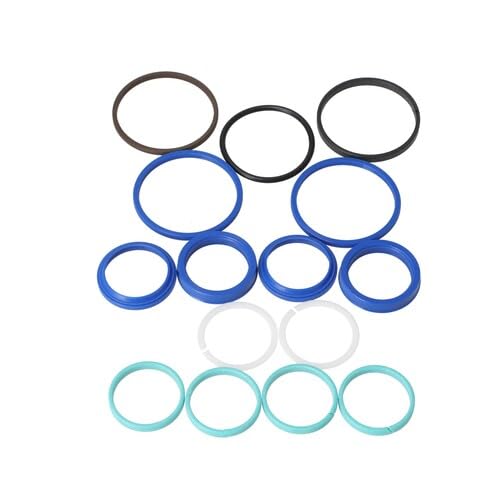 Steering Cylinder Seal Kit fits John Deere 5103 5105 5200 5203 5205 5210 5220 5225 5300 5310 5320 5325 5400 5410 5420 5425 5500 5510 5520 5525 5303 5403 5615 5715 RE45894 fits Carraro 49043
