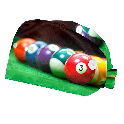 Chapeaux de travail boules de billard VERED lot de 2 casquettes avec bandeau absorbant