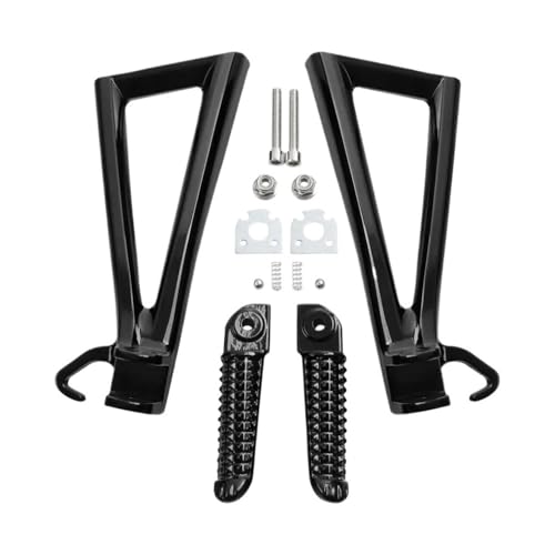 Repose pieds antidérapants moto passager arrière support YZF R6 2015